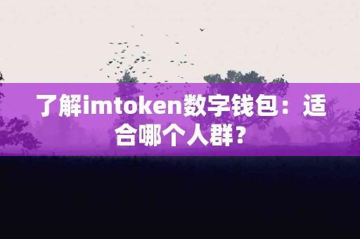 了解imtoken数字钱包：适合哪个人群？