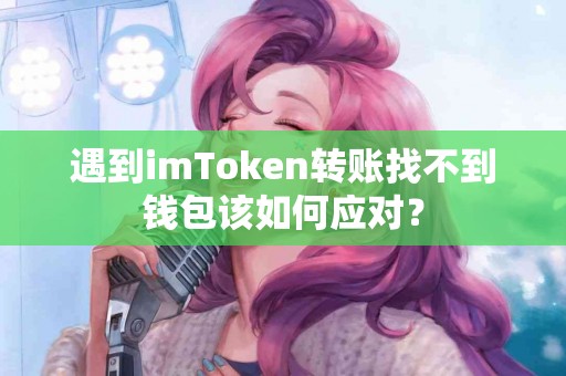 遇到imToken转账找不到钱包该如何应对？