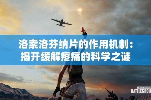 洛索洛芬纳片的作用机制：揭开缓解疼痛的科学之谜